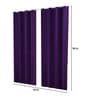 Polyester Blackout 7 Feet Set Of 2 Eyelet Curtains