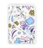 Purple Blue Cotton Floral 120 Gsm Single Kids Dohar
