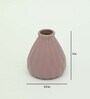 Purple Ceramic Table Flower Vase
