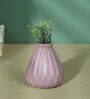 Purple Ceramic Table Flower Vase