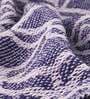Purple Cotton 60x50 Inches Throw