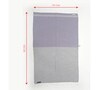 Lilac Bamboo Ultra Light Slub Solid 300 GSM Bath Towel