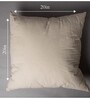 Purple Cotton Floral 20x20 inches Cushion Cover