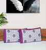 Purple Cotton Premium Quality 180 TC (17*27 Inches) Pillow Covers Set