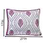 Purple Cotton Premium Quality 180 TC (17*27 Inches) Pillow Covers Set