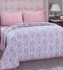 Purple Cotton 145 Room Temperature Double Bed Quilt