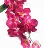 Purple Fabric Orchid Artificial Artificial Flowers