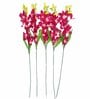 Purple Fabric Orchids Artificial Flowers