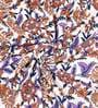 Purple Floral 180 TC Cotton King Size Bedsheet With 2 Pillow Cover