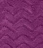 Purple Abstract 100 % Cotton 27.5x19.6 Inches AntiSkid Bath Mat