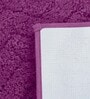 Purple Abstract 100 % Cotton 27.5x19.6 Inches AntiSkid Bath Mat
