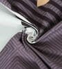 Purple Geometric 210 TC Cotton Blend King Sized Bed Sheets with 2 Pillow Covers