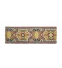 Purple Traditional Cotton 32x10 Inches Antiskid Stair Mats (1Pc)