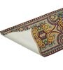 Purple Traditional Cotton 32x10 Inches Antiskid Stair Mats (1Pc)