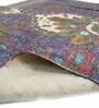 Purple Persian Jute 5 ft x 7 ft Hand Woven Carpet