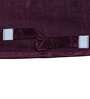 Purple Long Crush Floral 7FT Light Filtering Eyelet Door Curtains (Pack of 1)