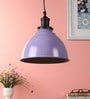 Purple Metal Single Hanging Lights