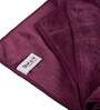 Purple Microfiber Solid 300 GSM Bath Towel