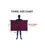 Purple Microfiber Solid 300 GSM Bath Towel