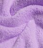 Purple Microfiber Solid 380 GSM Hair Wrap Towel (1 Pc)