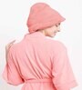 Purple Microfiber Solid 380 GSM Hair Wrap Towel (Set of 2)