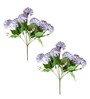 Purple Polyester Artificial Flower