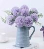 Purple Polyester Artificial Flower
