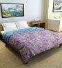 Purple Polyester 150 Mild Winter Double Bed Comforter Purple Polyester 150 Mild Winter Double Bed Comforter