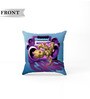 Purple Polyester Marvel 16x16 inches Reversible Kids Cushion (1 Pc)