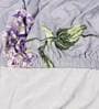 Purple Polyester Sofa Cover