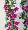 Purple Polyester Stunning Creeper Artificial Flowers