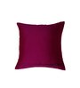 Purple Textured Polyester 16 x 16 Inches Cushion Cover