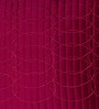 Purple Textured Polyester 16 x 16 Inches Cushion Cover