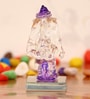 Purple Polyresin Ganesha Showpiece Idol