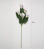 Purple Polyurethane Real Touch Artificial Callalily Flower