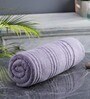 Purple Solid 700 GSM Cotton Bath Towel