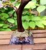 Purple Quartz Stone Fortune Crystal Tree Showpiece