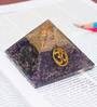 Purple Resin Feng Shui Pyramid Prism
