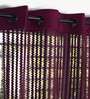 Polyester Sheer 7 Feet Set Of 2 Eyelet Curtains
