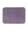Purple Solid Polyester 24x16 Inches AntiSkid Bath Mat