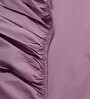 Purple Solid 144 TC 100% Cotton Double Bedsheet with 2 Pillow Covers