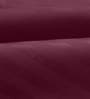 Purple Solid 150 TC Cotton Single Bed Sized Bedsheet With 1 Pillow Cover 