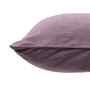 Purple Solid 325 TC Cotton Polyester 2 Pillow Sham Set