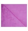 Purple Patterned 400 GSM Fiber Bath Towel