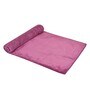 Purple Solid 400 GSM Microfiber Towel Set