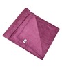 Purple Solid 400 GSM Microfiber Towel Set