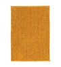 Mustard Solid Chenille 24x16 Inches AntiSkid Bath Mats (Set of 2)