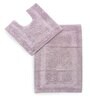 Purple Solid Cotton 31.5x20 Inches Max Absorbant Bath Mat