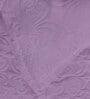 Purple Solid GSM 300 Pure Cotton King Size Bedcover With 2 Pillow Covers