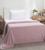 Purple Solid GSM 320 Cotton  Single Bed Cover